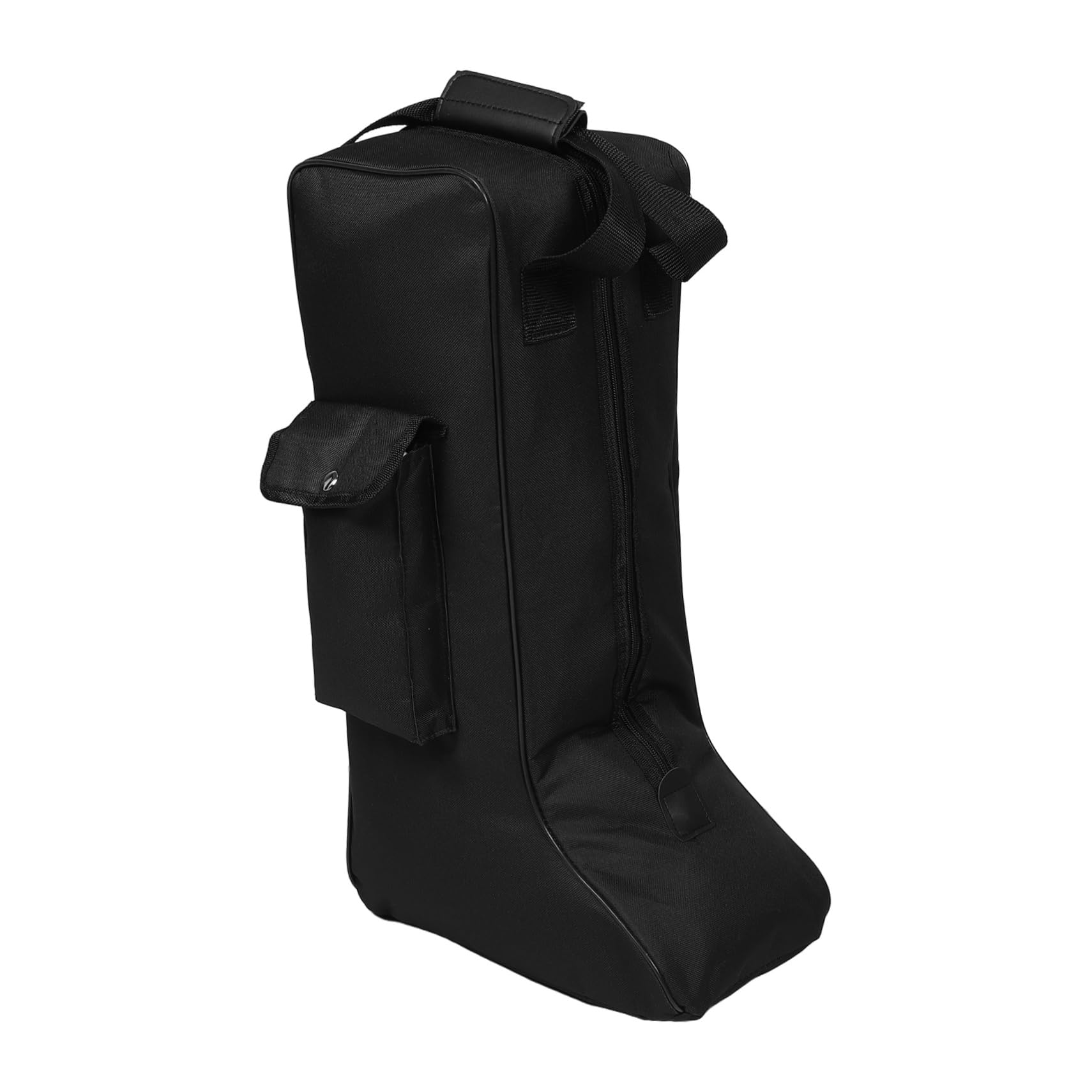 Cabilock Borsa Porta Stivali da Equitazione Oxford Nero, Tasca Frontale e Spazio Aggiuntivo, Protegge dallo Sporco per Sci e Montagna