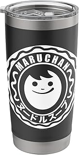 Instant Lunch Soup Circular Official Logo Stainless Steel Insulated Tumbler