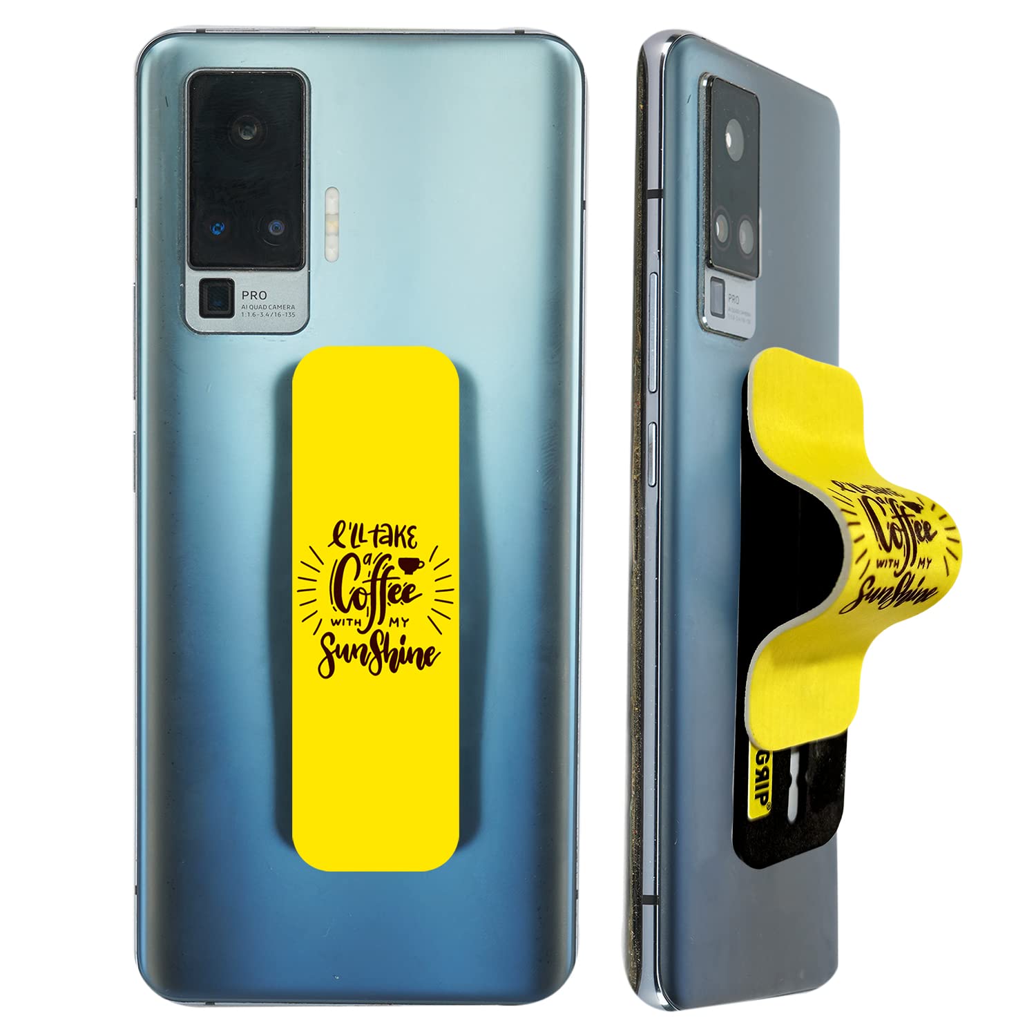 MO-GRIP Finger Grip Selfie Holder & Mobile Stand for iPhones & Android Smartphones - Coffee Love-image-30