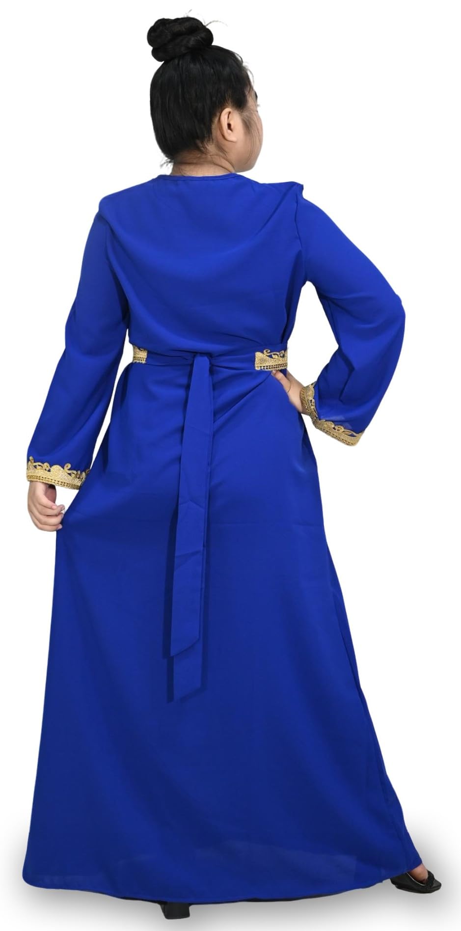 Royal Blue Djellaba Dla Kobiet