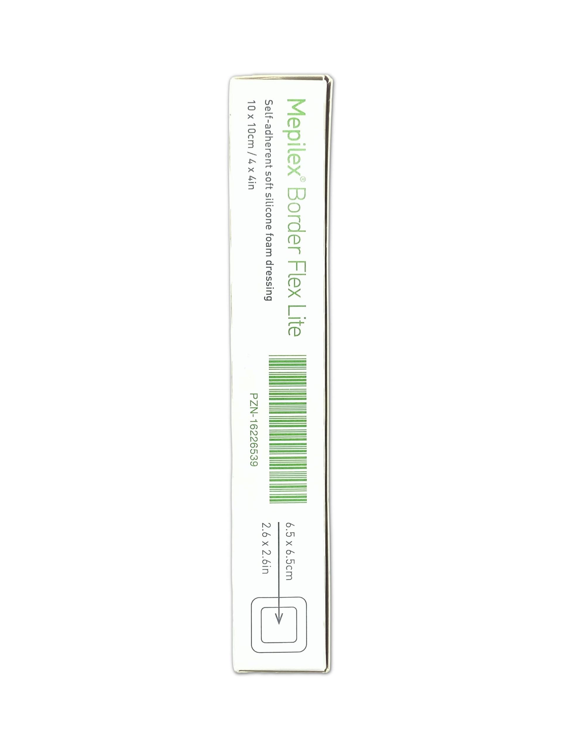 Border Flex Lite - Medicazione in schiuma, 10 x 10 cm, 5 pezzi