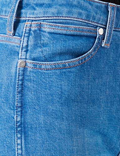 Wrangler Retro Jeans Skinny, Blu (Montego bay)