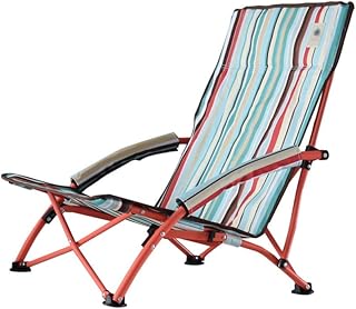 jixi Silla de Acampar Las sillas Plegables portátiles de Playa Silla de Camping Pesca Silla del Asiento de Tela Oxford Ligero Asiento de la Silla Metal Ocio Silla de Pesca