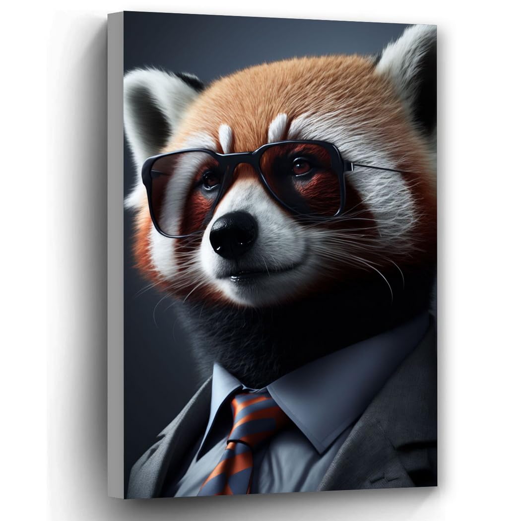 Undercover Panda Cute Animal Art Modern Family Bedroom Office Decor Children Room Poster Photo Paper Print Unframe-Style 12x18 inch(30x45cm)