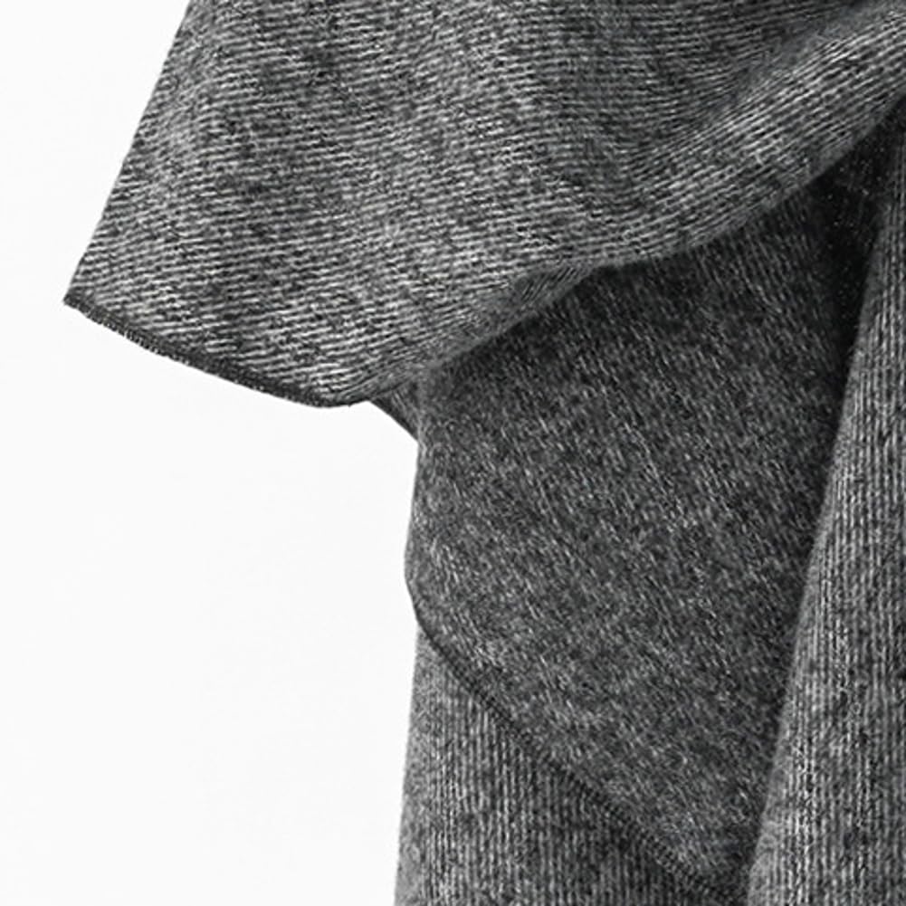 Scialli da donna avvolgenti poncho mantelle morbide aperto davanti cardigan grande coperta avvolge scialle lavorato a maglia mantello cardigan caldo