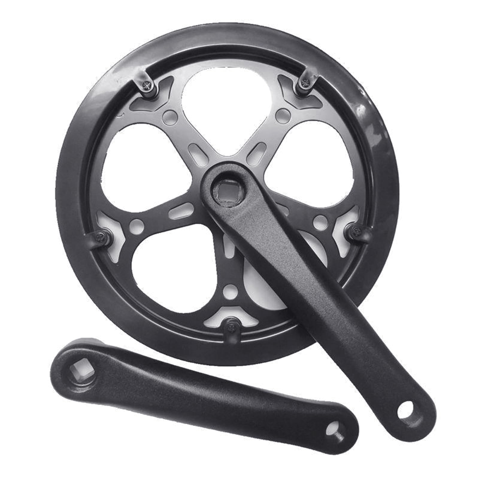 Maxtonser Electric Bicycles Chainwheel Aluminum Alloy Bicycles Crank Chain Wheel Outdoor Chainwheel Easy Installation