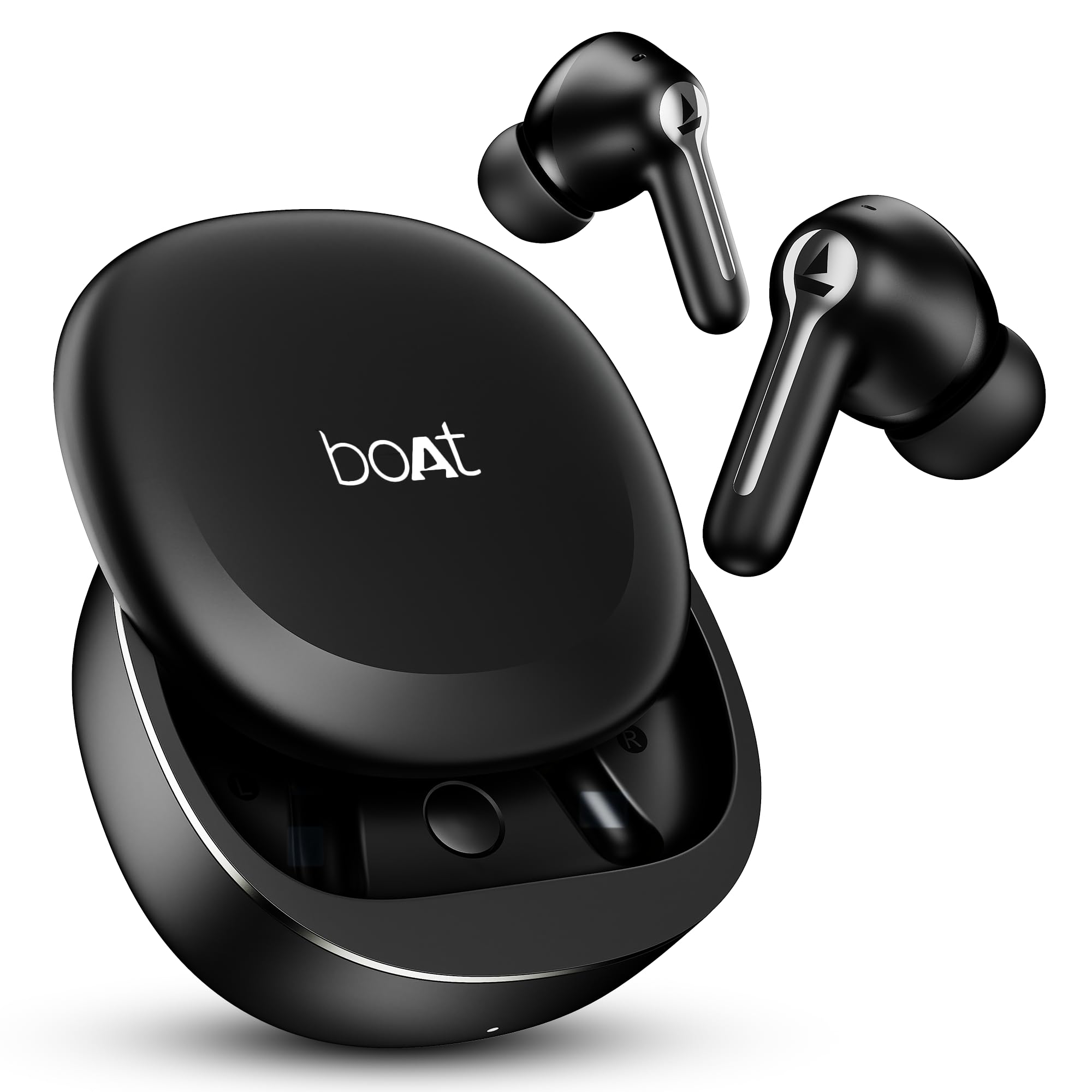 Boat 2025 Launch Airdopes Prime 511, Volume Swipe Control, 50hrs Battery, 4Mics ENx, Multipoint Connection, App Support, Bluetooth Earbuds, TWS Ear Buds Wireless Earphones with mic (Active Black)-picture-18