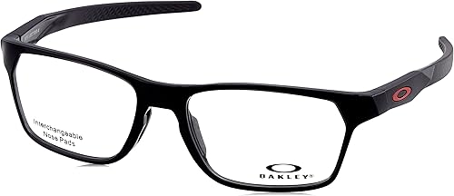 Oakley Ox8174f Hex Jector Low Bridge Fit Rectangular Prescription Eyewear Marcos para hombre