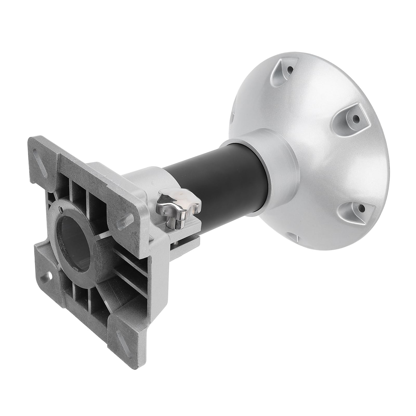 Pied de Siège de Bateau, Construction en Alliage en Aluminium à L'épreuve de la Rouille, sans Vibration Stable, Hauteur Amovible de 330 Mm, Utilisation Universelle pour le
