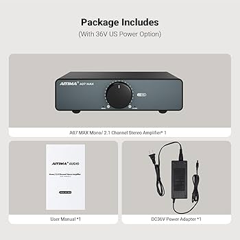 Amazon.co.jp: AIYIMA A07 MAX HIFI パワーアンプ 2チャンネルホーム