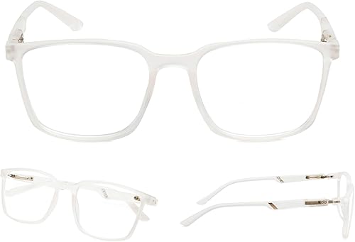 Miniatura 6 de Vasos de lectura para lectores, 5 unidades, bisagras especiales, marco cuadrado