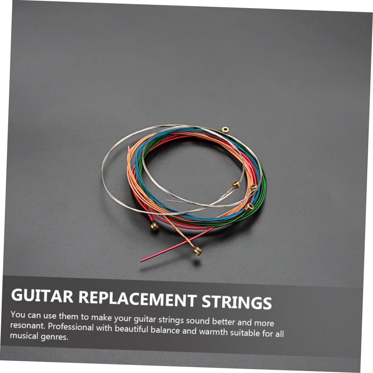 TOYANDONA 30stücke Teiliges Gitarrensaiten Für Akustik Und Folk-gitarren Langlebige Und Ersatzsaiten Für Musiker Und Praktische Geschenkidee Für Feiertage