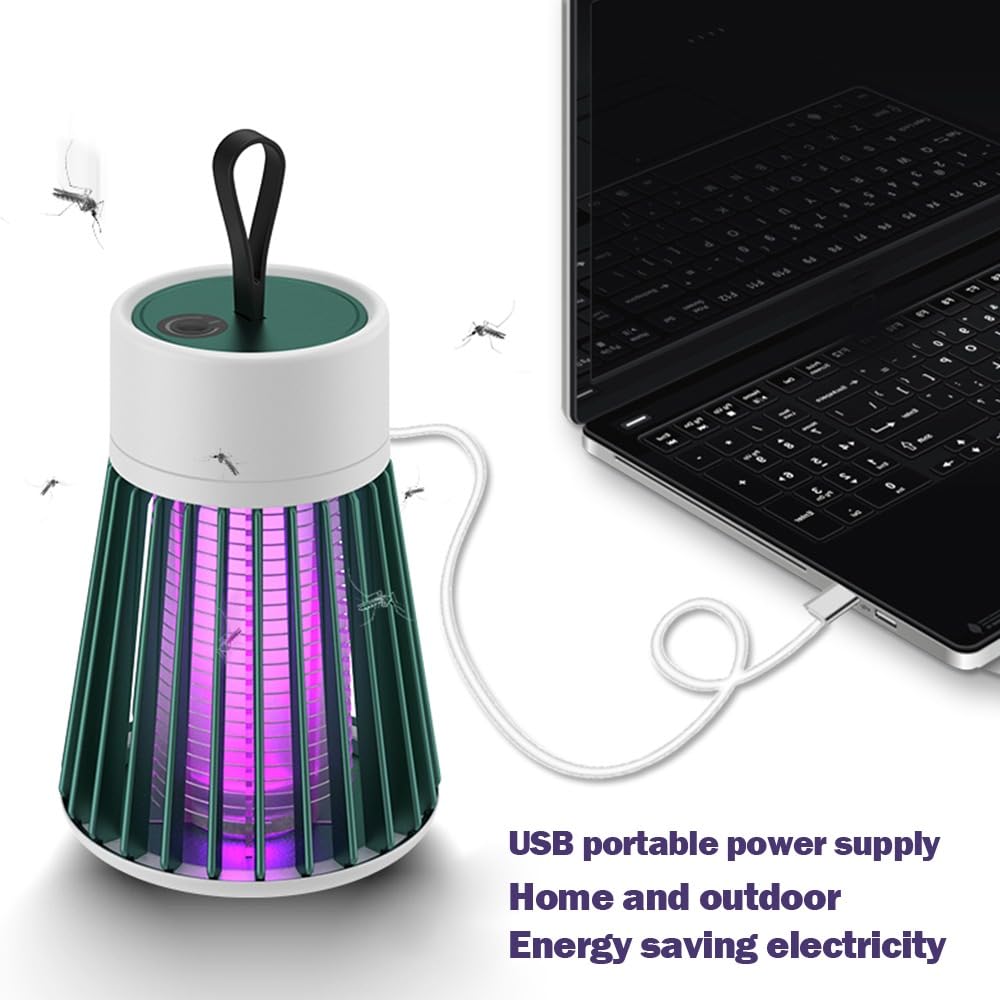 Lifemaison Mozzguard,Mozz Guard Mosquito Zapper,USB Charing Buzzbug Mosquito Killer,Buzzbug Lantern,Électrique Anti Moustique UV Tue Mouche,Anti Mosquito Device Portable For Home,Camping,Picnic