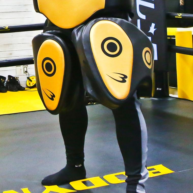 Amazon | BODYMAKER ローキックガード ブラック×ゴールド 格闘技 空手