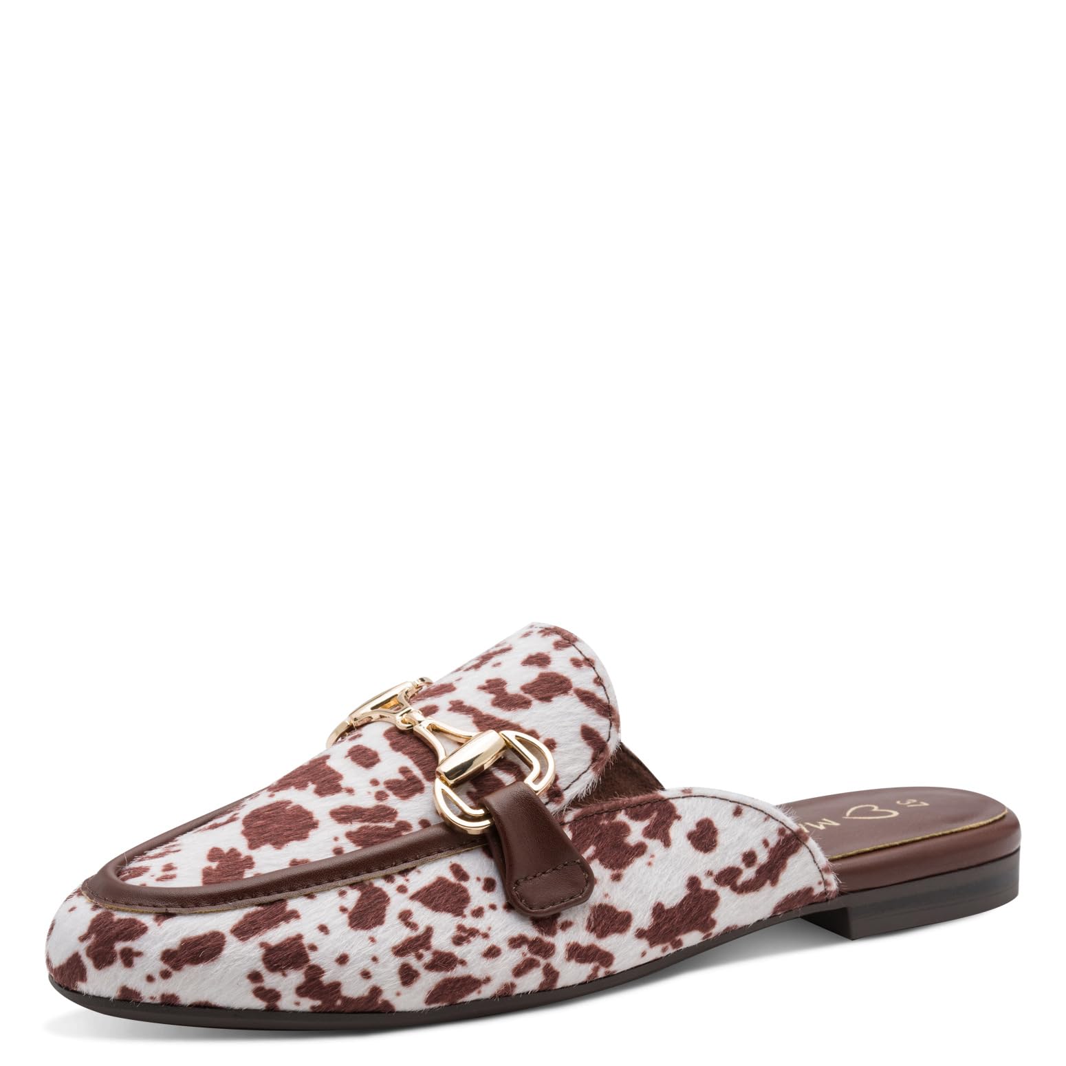 MARCO TOZZI Women Slipper soft Feel Me footbed soft lining Stylish, brown (CHESTNUT STR.), 6 UK