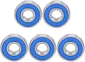 5 rolamentos de skate – rolamentos de precisão de alta velocidade para skates, longboards e cruzadores