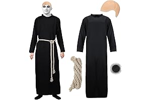Uncle Fester's Black Costume for Creepy Enthusiasts