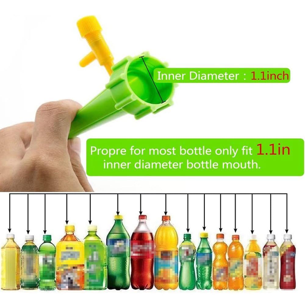 Generic Plant Self Watering Insert Spikes Device, Automatic Water Control System with Slow Release Valve,Flower Automatic Watering Device, Garden Self Waterer for Indoor Outdoor Plant (Blue.)