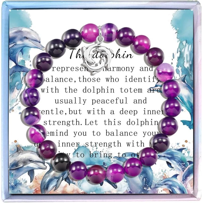 Cute Dolphin Bracelet - Gifts for Women & Dolphin Lovers
