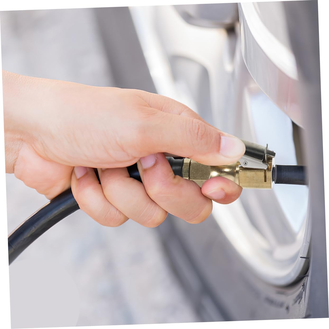 4stücke Tire Inflator Schlauch Mit Verlängerung Und Einfache Verbindung Für Reifenfüller Kompatibel Mit Meisten Luftkompressoren Für Und Fahrräder