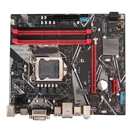 ATX Motherboard 64GB DDR3 LGA1155 Computer Motherboard with SATA3.0, 4 USB3.0, 6 USB2.0, Gigabit NIC, PCIEX16 Graphics Card Slot