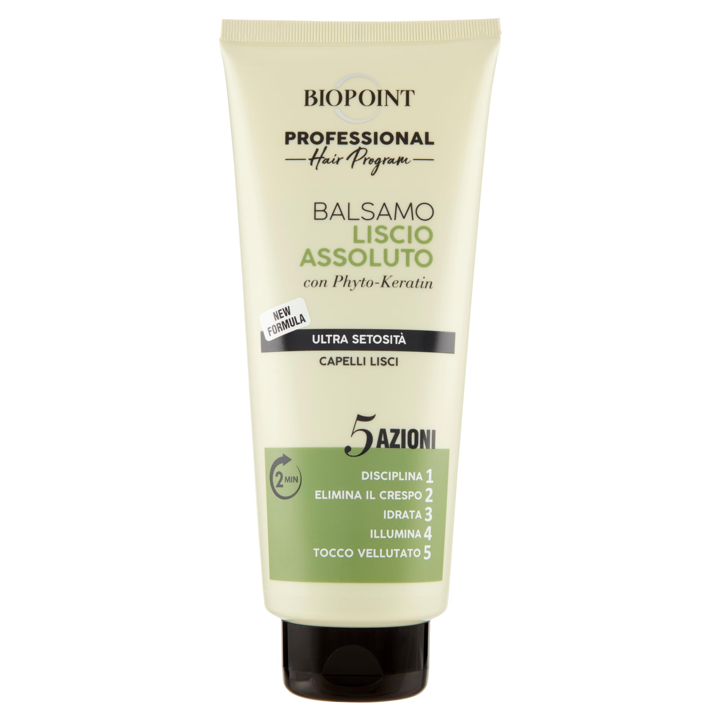 Biopoint Liscio Assoluto Shampoo 350 ml pour Cheveux Normaux à Gras