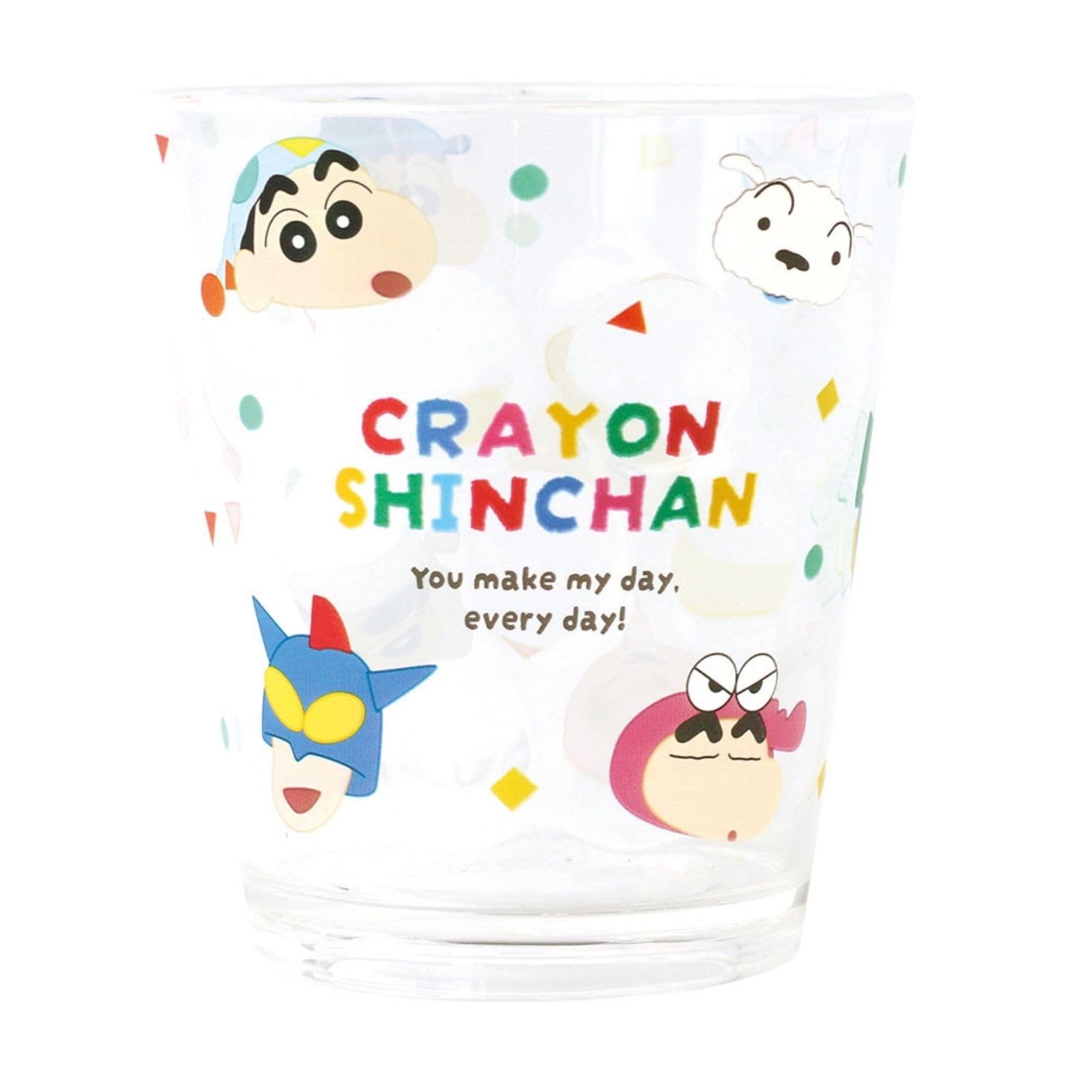 Amazon.co.jp: クレヨンしんちゃんドットタンブラー カラフルロゴ