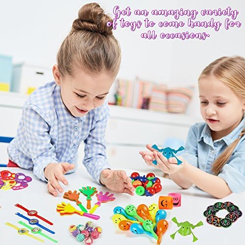 THE TWIDDLERS - 120 Pack Huge Assortment of Toys for Boys and Girls for Birthday Pinata Stocking Cracker Fillers Party Gift Bag Favours Classroom Rewards Game Prizes for Kids