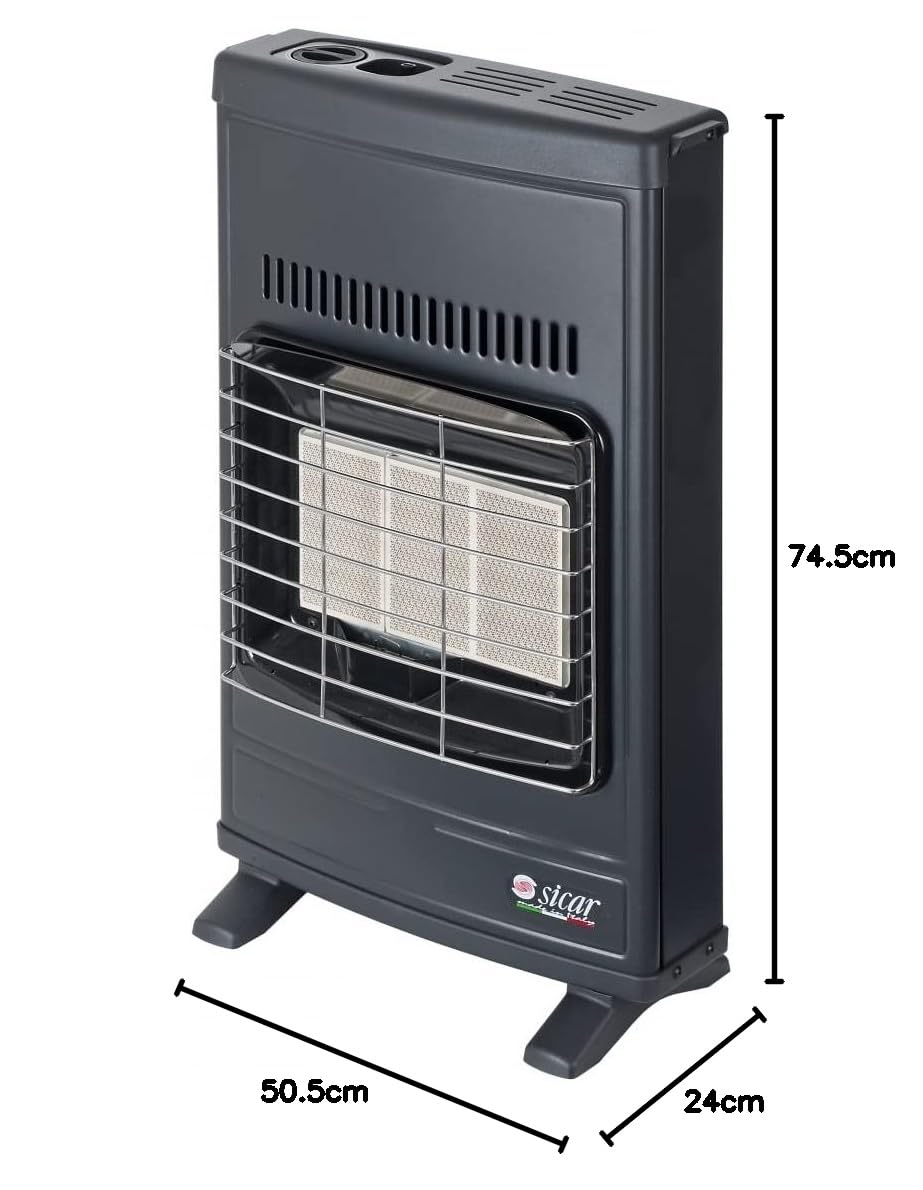 Estufa de infrarrojos GPL Sicar mod. Eco 40GPL color gris