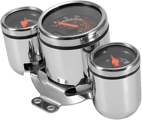 Miniatura 4 de KIMISS 3 en 1 tacómetro digital para motocicleta, odómetro velocímetro, kit de indicador de motocicleta