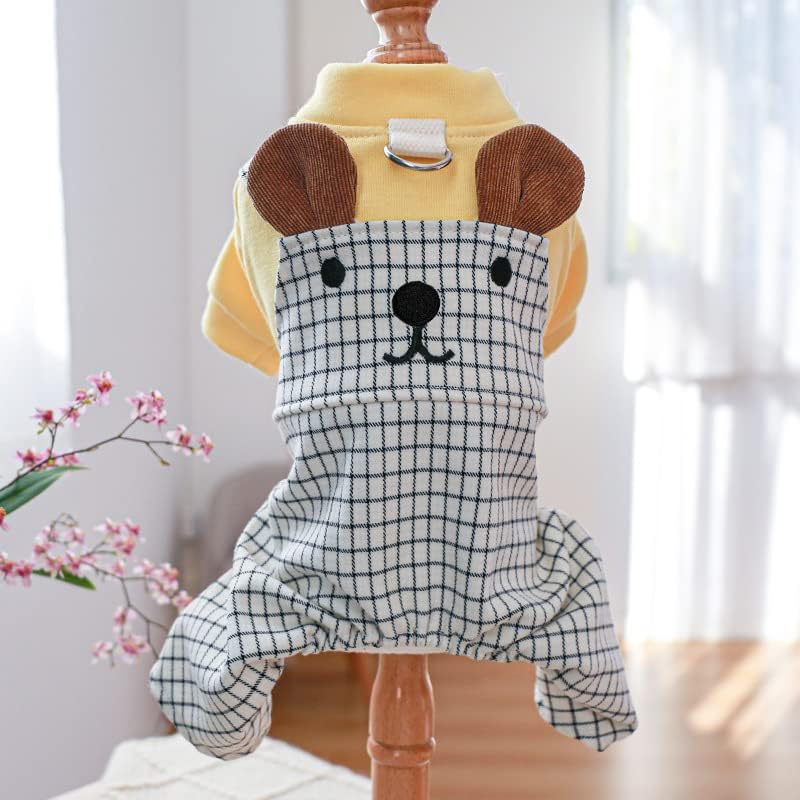 Miniatura 4 de Ropa de perro para perros pequeños, pantalones de mezclilla para pareja, ropa para mascotas, overol de verano para perro, vestido de perro, disfraz