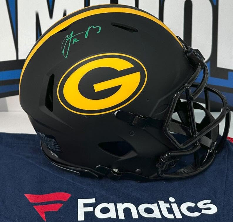 Amazon.com: Aaron Rodgers Signed Autograph Full Size Speed Authentic Eclipse Helmet Fanatics - Autographed NFL Helmets : Sports & Outdoors Amazon.com: Aaron Rodgers Signed Autograph Full Size Speed Authentic Eclipse Helmet Fanatics - Autographed NFL Helmets : Sports & Outdoors