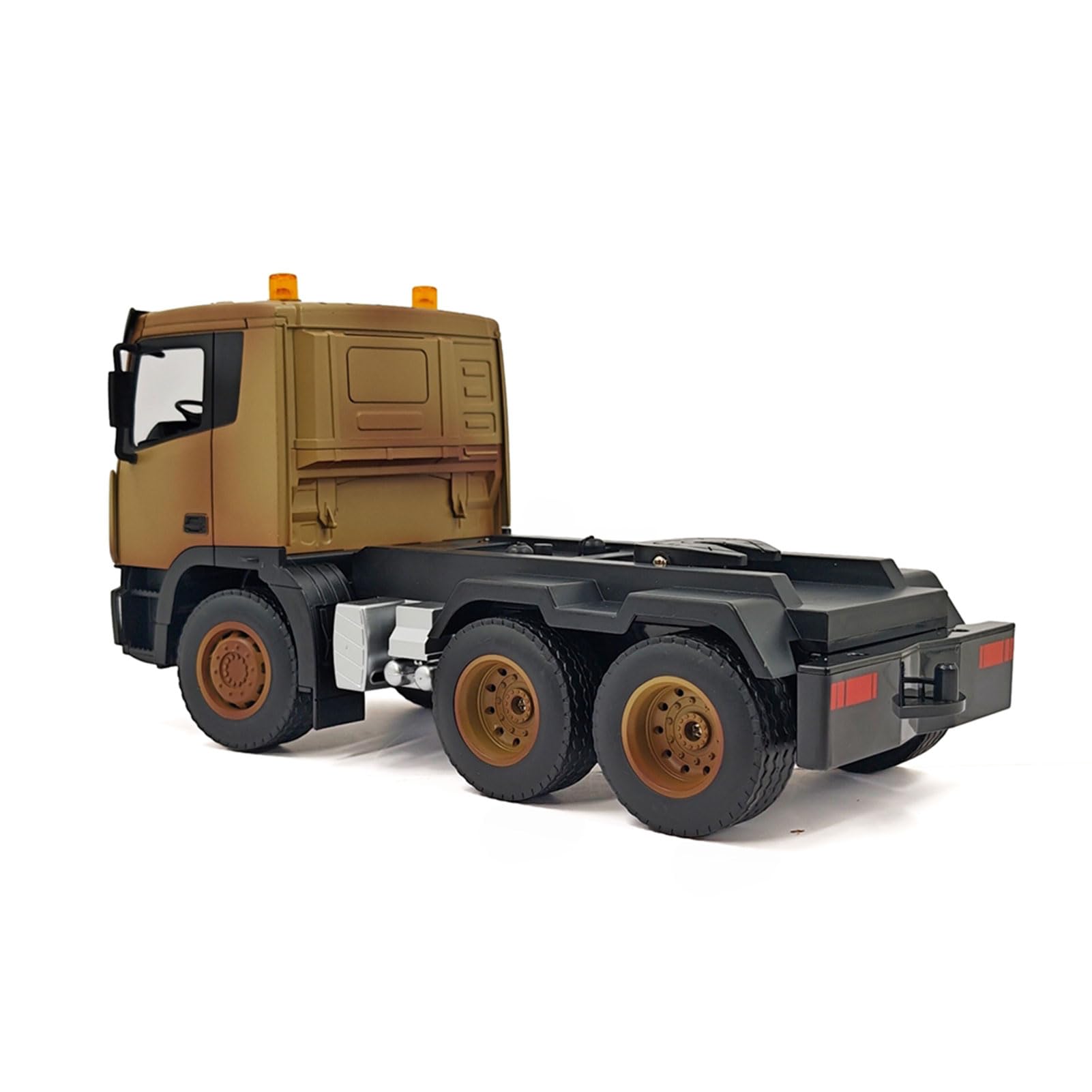 Dilwe Semirimorchio RC, Camion Telecomandato a 9 Canali in Scala 1/18 con Luci LED e Audio per Rimorchio Rimovibili per un Gioco Realistico