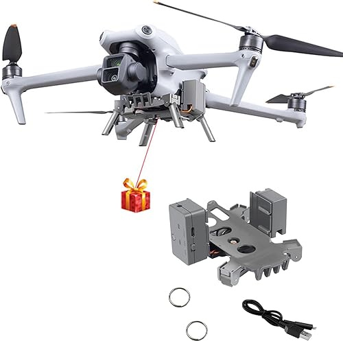 Miniatura 1 de Dispositivo de sistema Airdrop para DJI Air 3 Drone Airdrop liberación de carga útil dispositivo del sistema para Air 3 lanzador entrega transporte