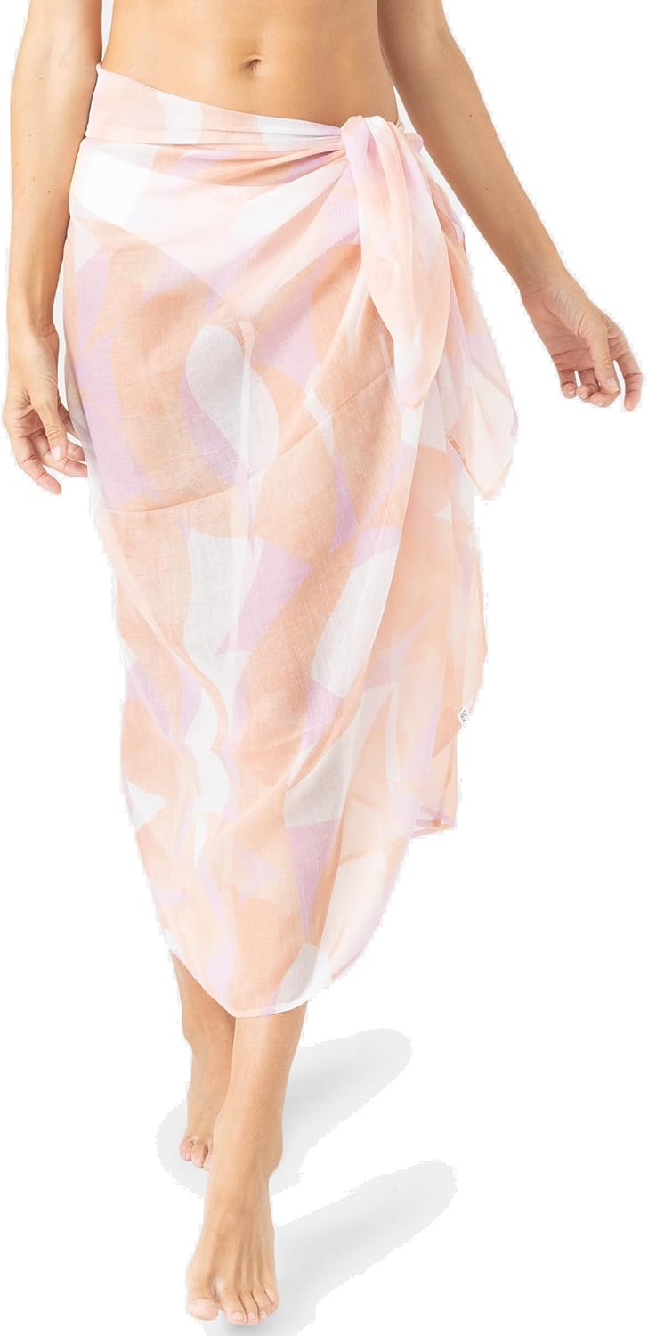 Roxy Women's Pismo Beach Pareo – Swimsuit Cover-up, Sarong Wrap, Beach Skirt & Shawl, Breathable Fabric