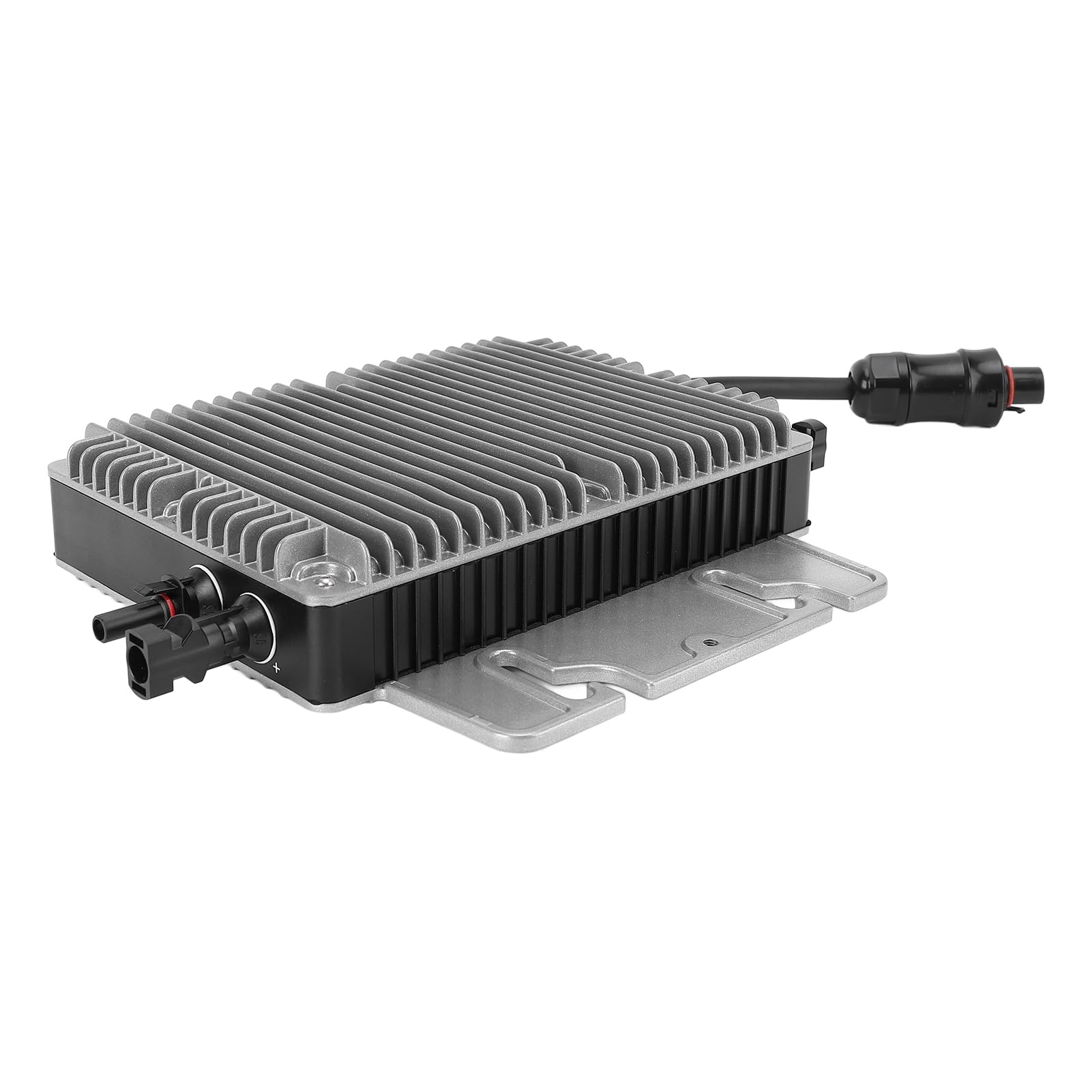 Acouto Solar-Grid-Tie-Mikro-Wechselrichter Wandelt Gleichstrom in Wechselstrom um. Eingebauter MPPT, Reine Sinuswelle, IP67-Wasserdichtigkeit, 700-W-Aluminiumlegierung