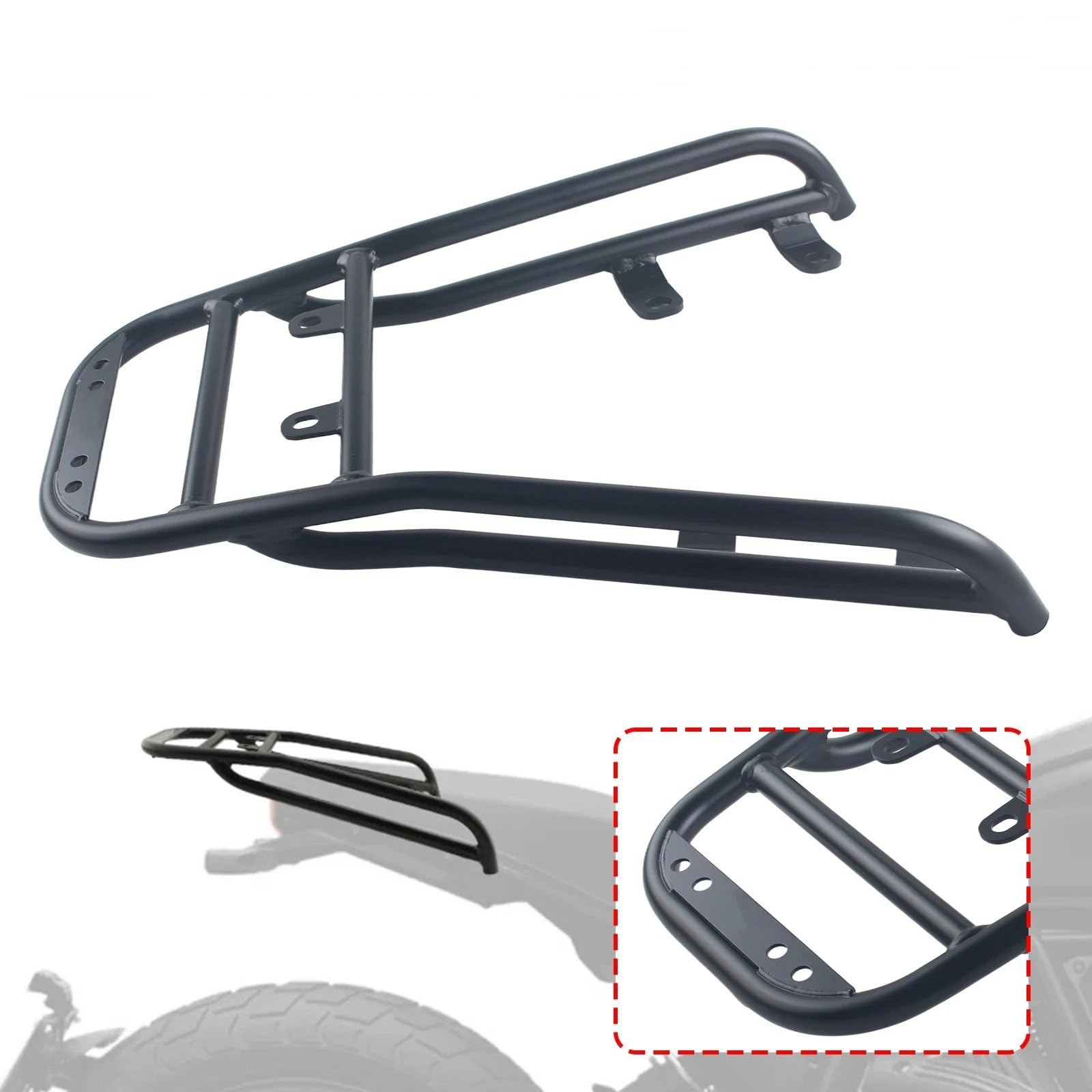 Für Ducati Für Scrambler 800 Für Icon 2024-2025 Hinten Schwanz Rack