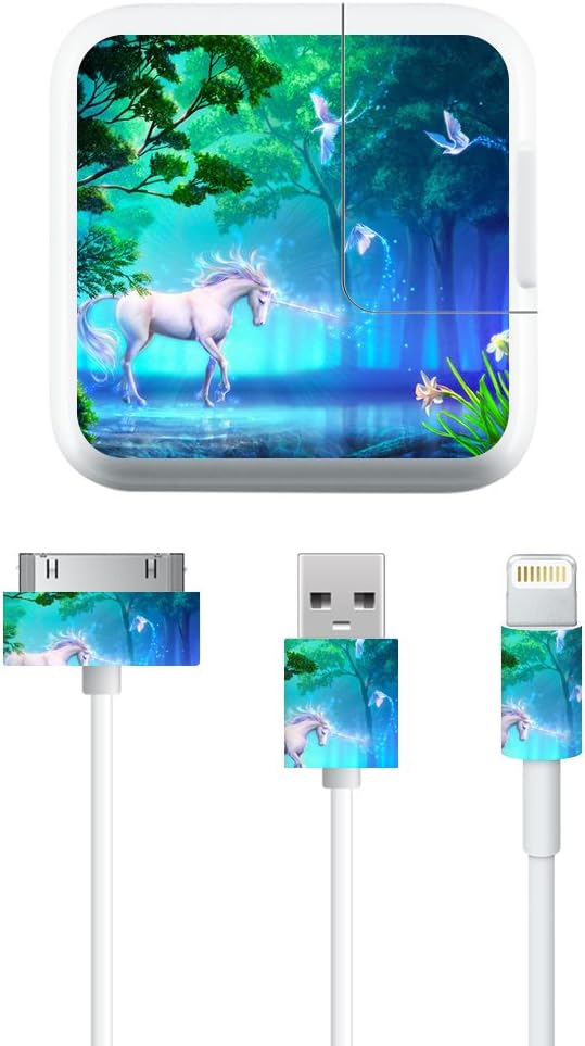 MightySkins Skin Compatible with Apple iPad Charge Kit wrap Cover Sticker Skins Unicorn Fantasy