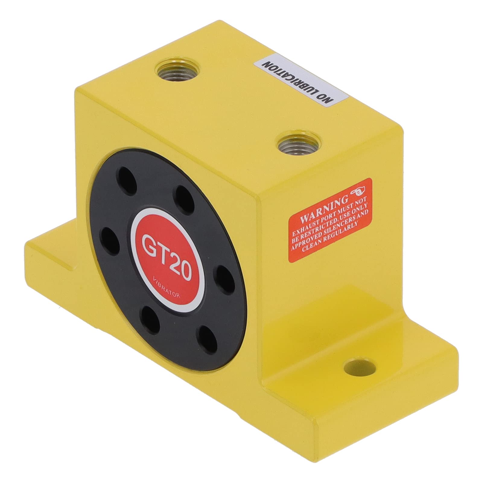 Vibratore a Turbina Ad Aria, Vibratore Pneumatico Oscillatore a Turbina Ad Aria a Basso Rumore Forniture per Piattaforma Vibrante in Lega di Alluminio