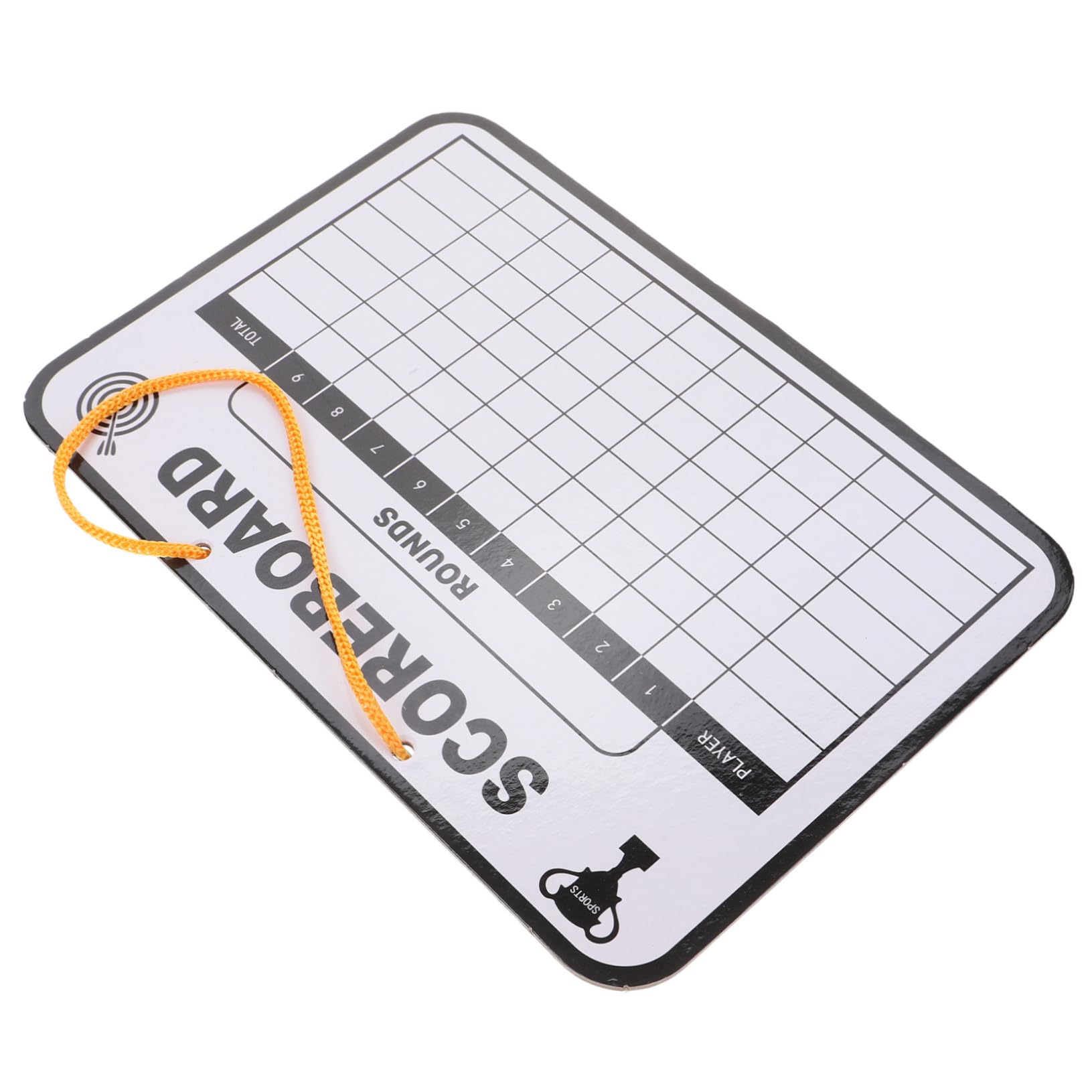 BESPORTBLE Golf Scoreboard Outdoor Golf Score Counter Dry Erase Board for Golfing Score Cards Compact Lightweight Double-Sided Whiteboard