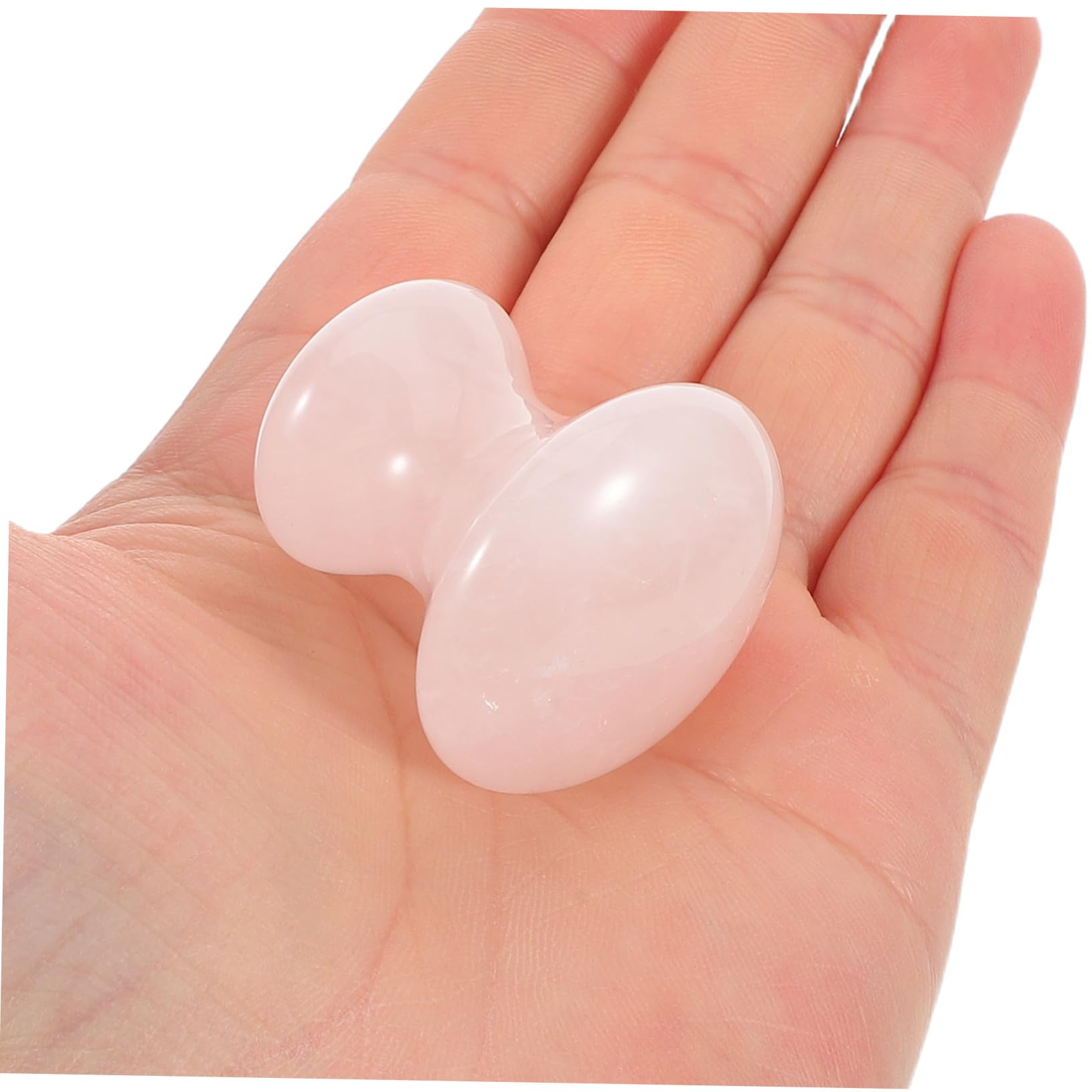 3 Pezzi Strumento Gua Sha Forma di Fungo in Cristallo per Massaggiatore Faciale Ergonomico in Pietra di per Spa e Quotidiana