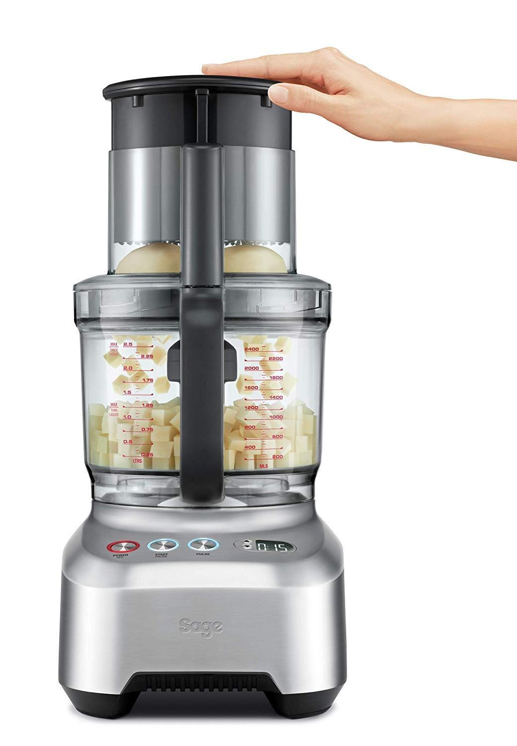 Food Processors Blenders, Mixers & Food Processors Mini Food Processors & Choppers Silver Sage