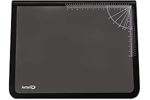 Logo Pad 24" x 19" Lift Top Desk Pad - Black