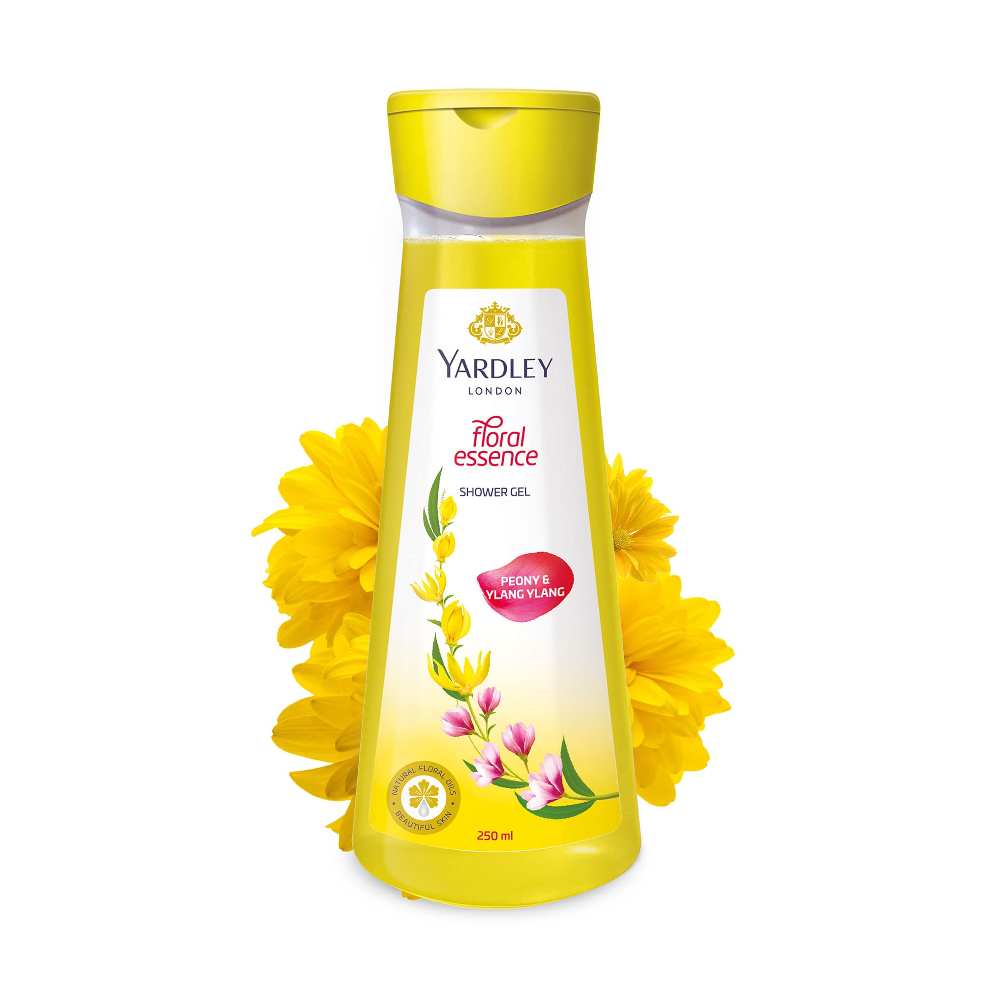 Yardley London Floral Essence Shower Gel Peony & Ylang Ylang - 250ml