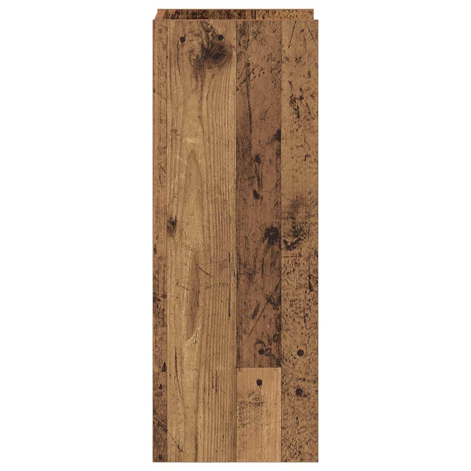 Supporto per piante in legno composito, 30 x 30 x 80 cm, per interni