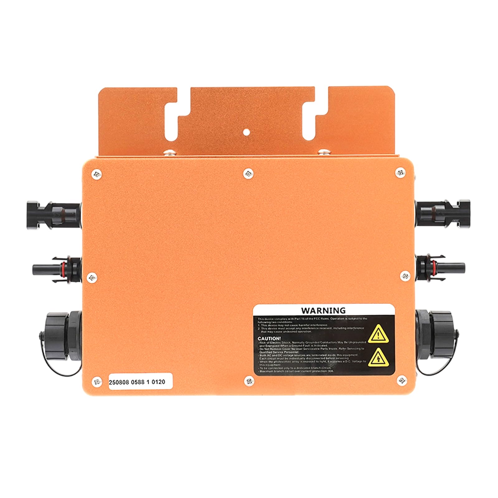 Microinverter 800 W per centrali elettriche da balcone, schermo LCD, inverter solare 22-50 VDC, uscita 230 V AC per uso domestico e commerciale, alloggiamento in alluminio