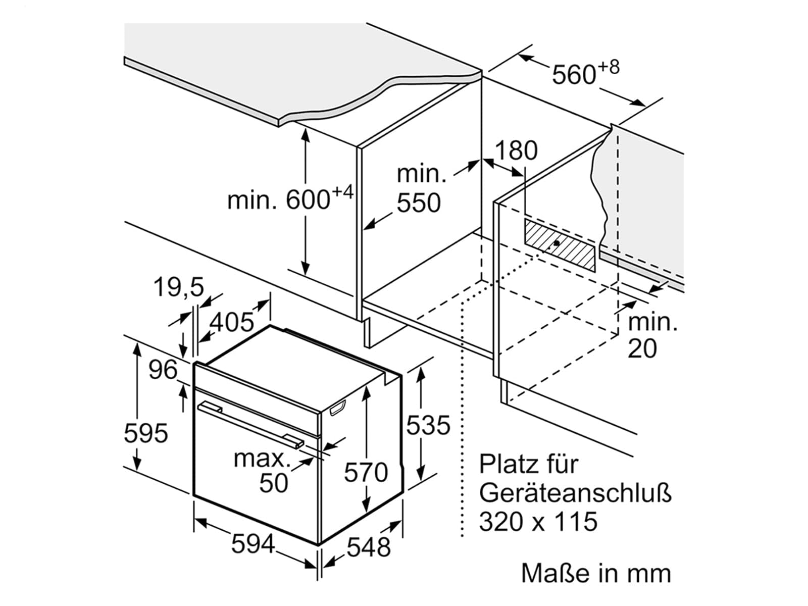 Siemens HB517ABS0 iQ500 Einbau-Elektro-Backofen, Edelstahl, cookControl10, Schnellaufheizung, 3D Heißluft plus, Schwarz