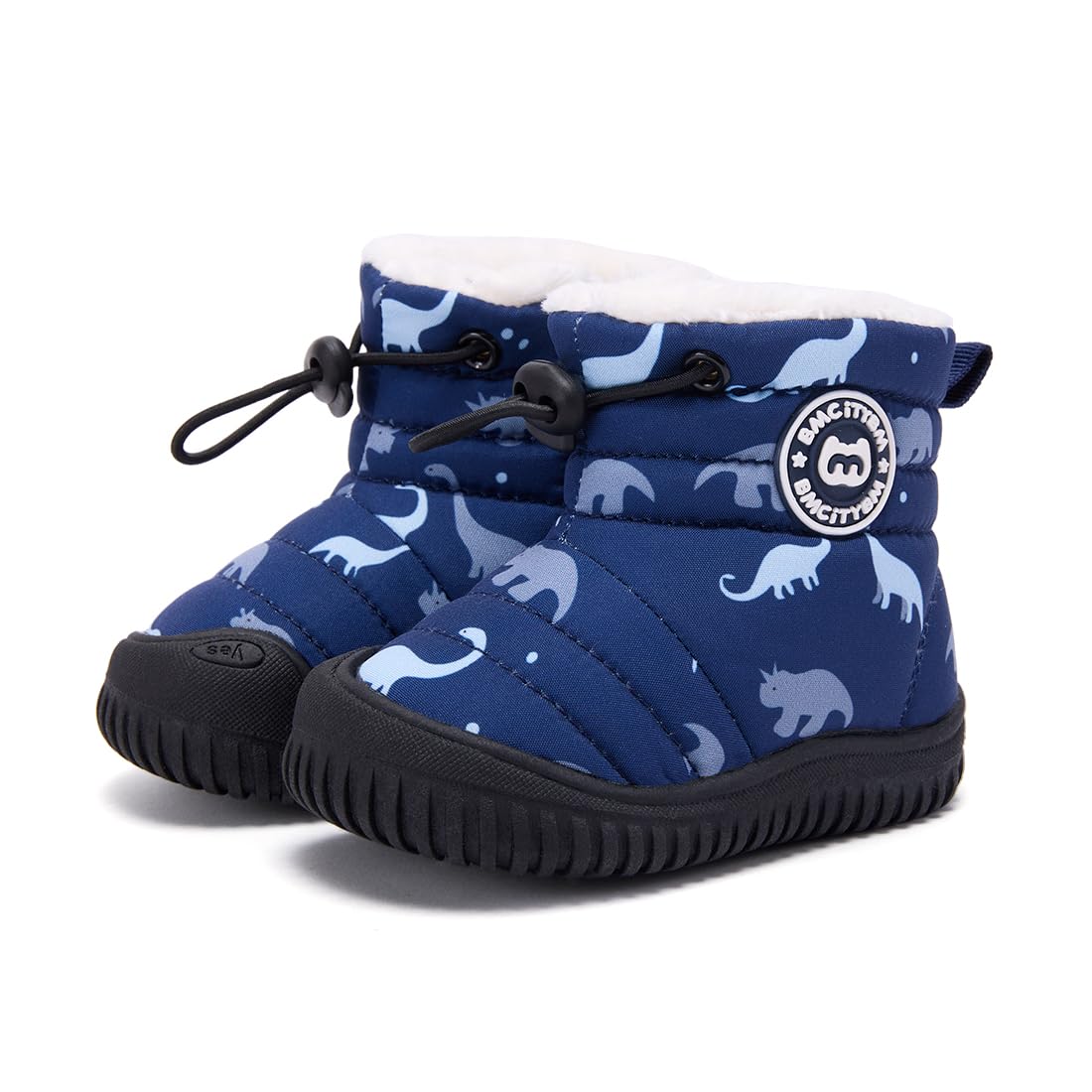 BMCiTYBM Toddler Baby Snow Boots Baby Boys Girls Winter Walking Shoes