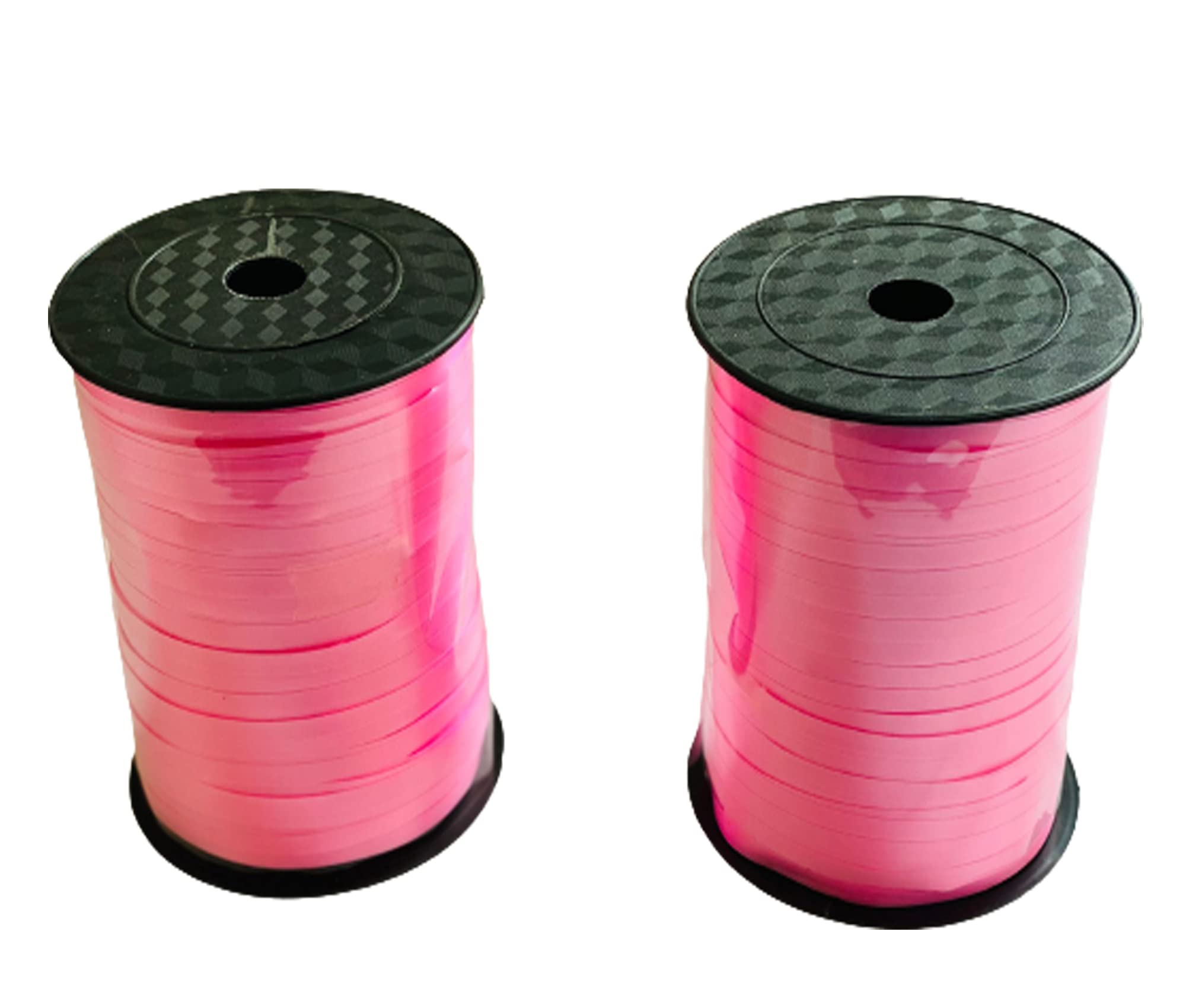 Curling Ribbon 5mm Crimped Balloon String Gift Wrapping Ribbon Bow Wreaths Decorative Ribbon for Wedding Festival Party Decoration Crafts Florist Ribbon Pink 1000 Yard