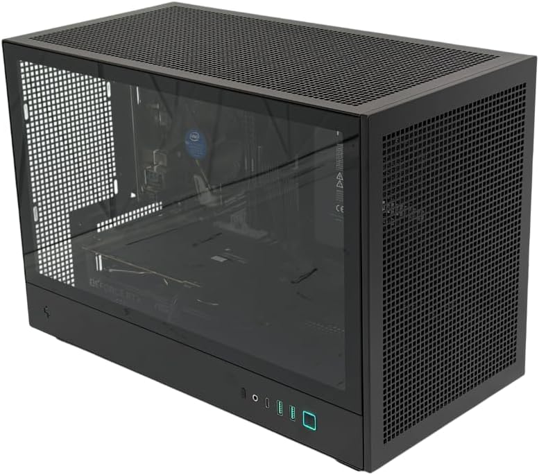 MT PCS Mini Gaming PC, GeForce RTX 4060 8GB, Intel Core i5-9400, 16GB DDR4 RAM, 512GB NVMe SSD, Windows 11 Pro, Desktop Computer